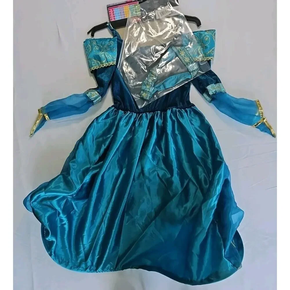 NWT Girls Medieval Princess Goodmark Halloween Costume Size M (8-10)‎